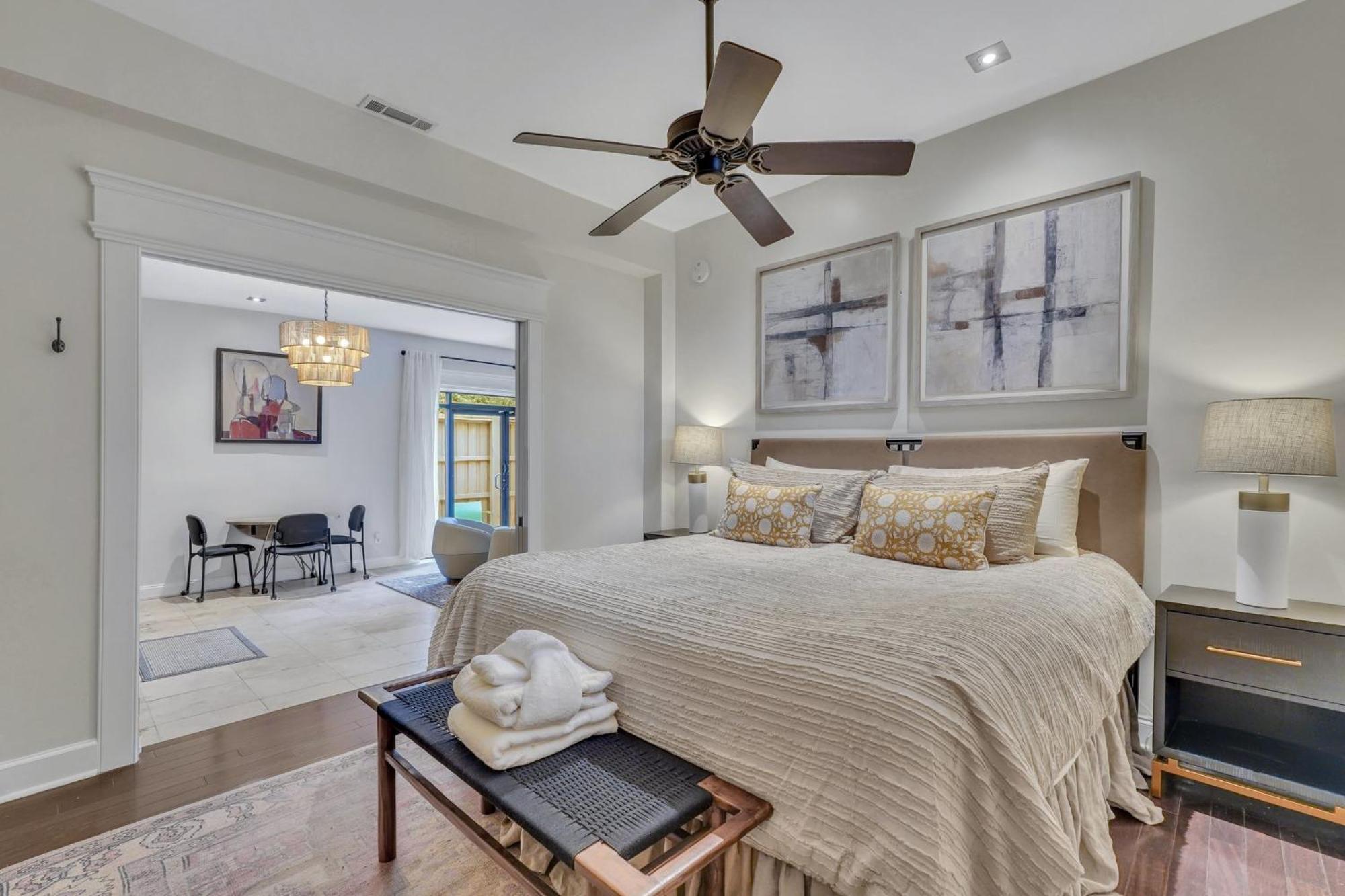 The Lincoln Loft, Near Forsyth Park With Free Parking Villa ซาวานนาห์ ภายนอก รูปภาพ